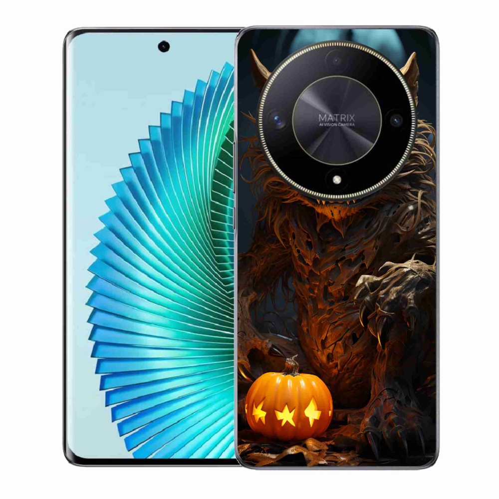 Gélový kryt mmCase na Honor Magic 6 Lite 5G - halloweenska príšera