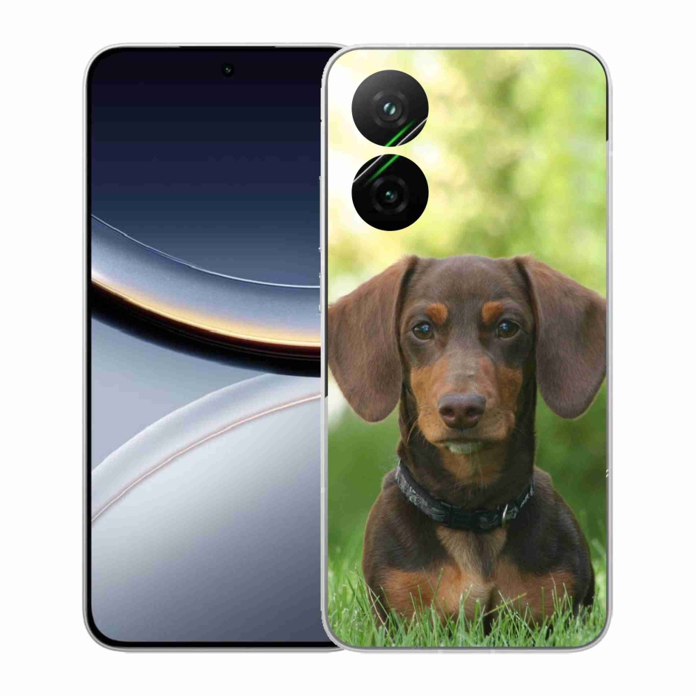 Gélový kryt mmCase na Xiaomi Poco F7 5G - hnedý jazvečík