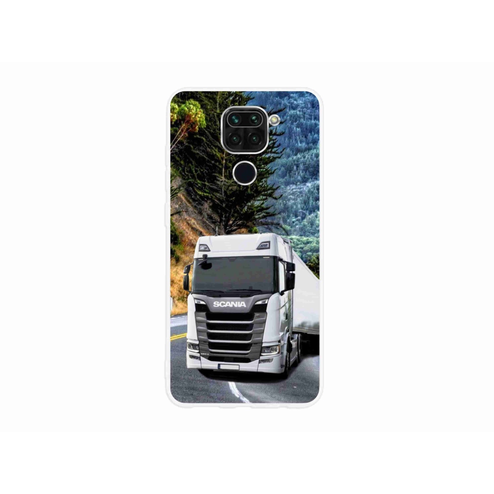 Gelový kryt mmCase na Xiaomi Redmi Note 9 - kamion 1