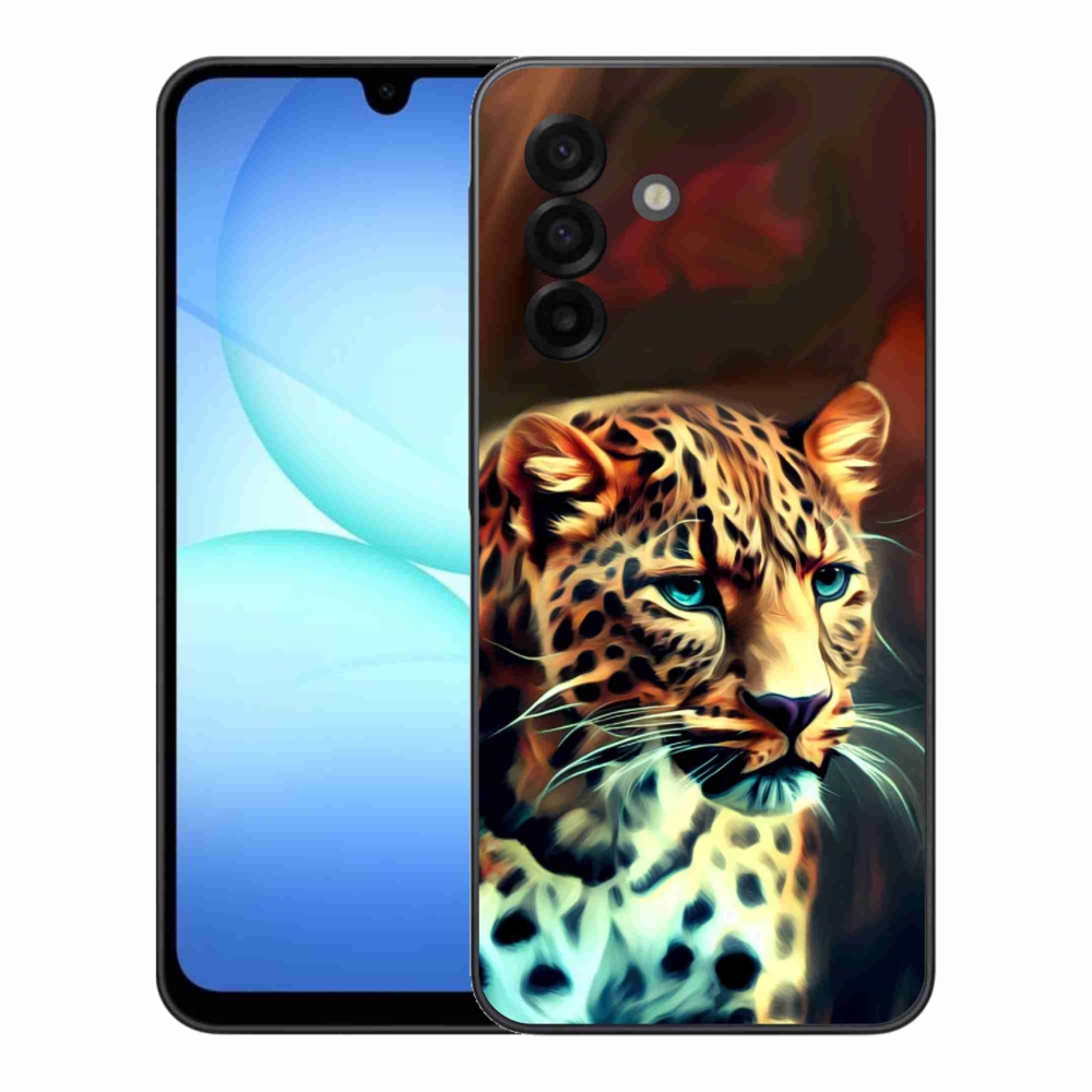 Gélový kryt mmCase na Samsung Galaxy A17 4G/5G - leopard