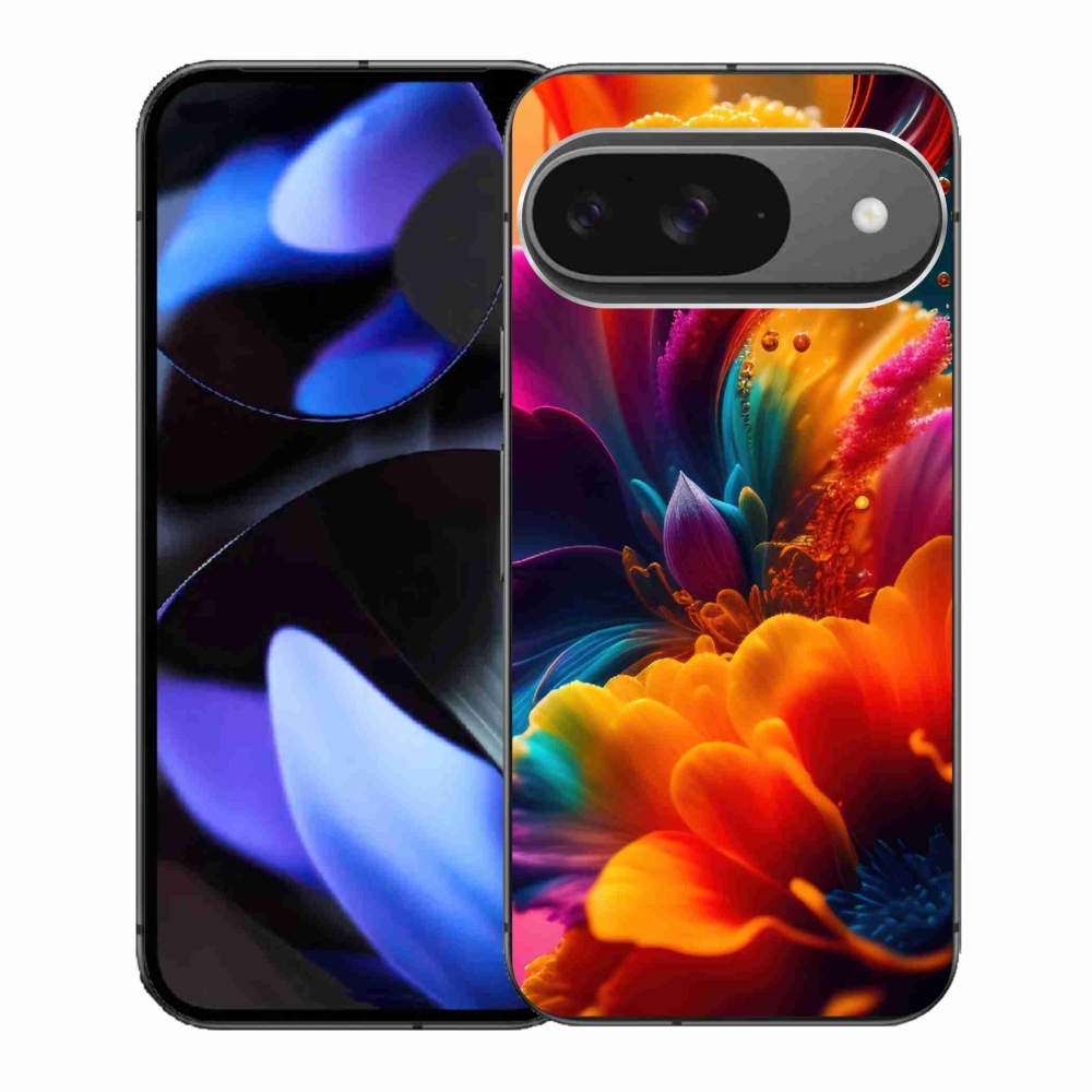 Gélový kryt mmCase na Google Pixel 9/9 Pro - abstraktný motív 2