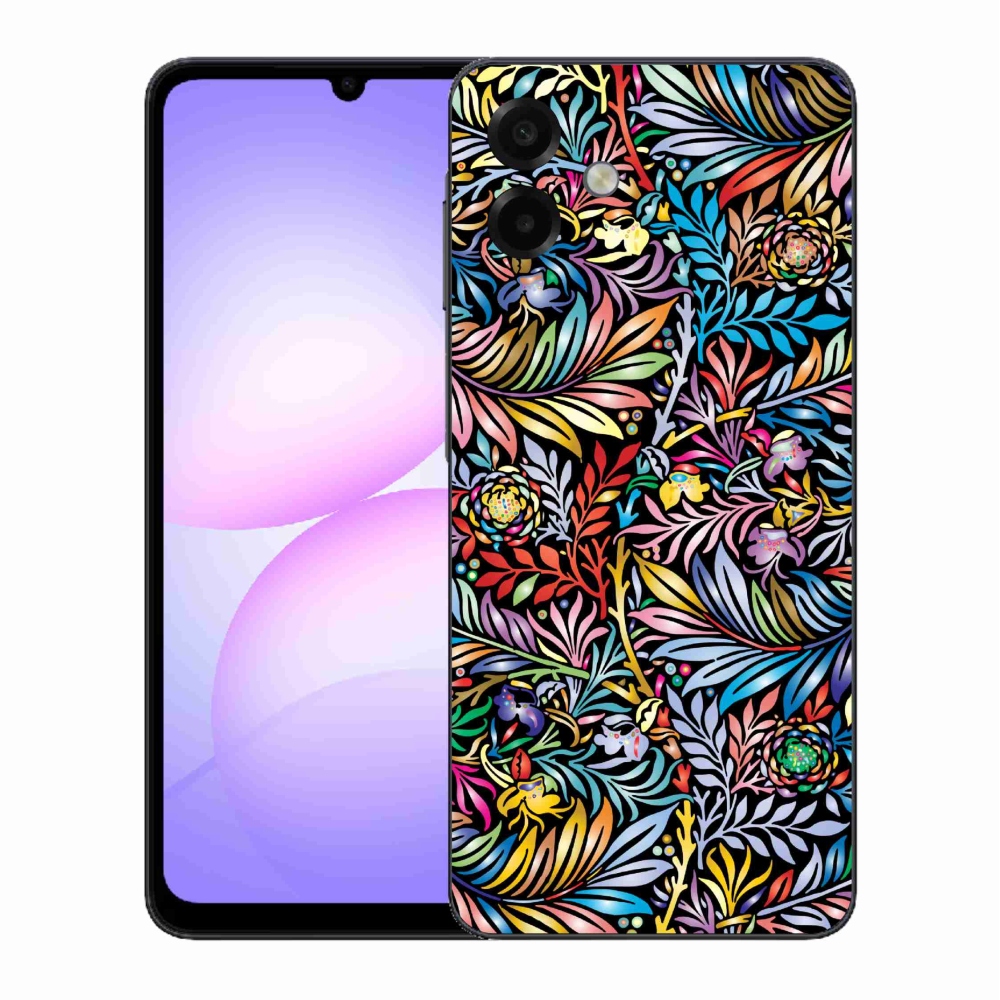 Gélový kryt mmCase na Samsung Galaxy A07 4G - kvety 5