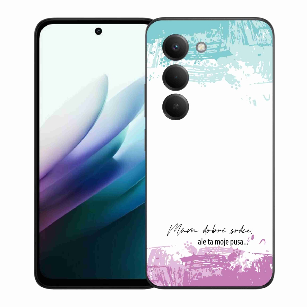 Gélový kryt mmCase na Xiaomi Redmi 15 4G/5G (171mm) - vtipný text 3 biele pozadie