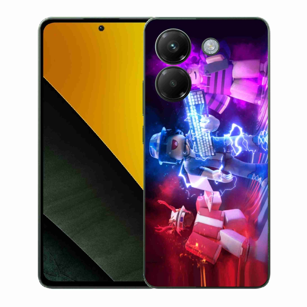 Gélový kryt mmCase na Xiaomi Poco M7 Pro 5G - roblox