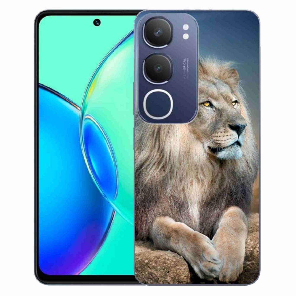 Gélový kryt mmCase na Vivo Y19s - lev 1