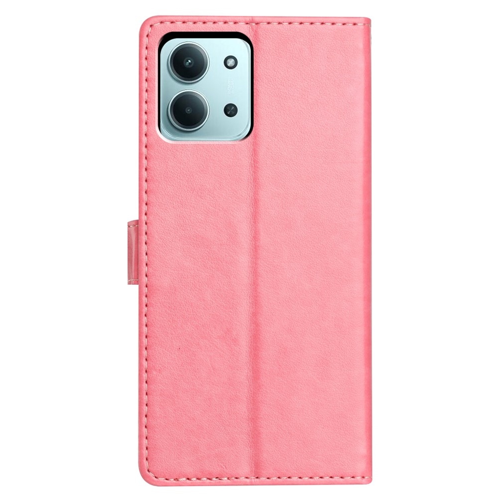 Clots knižkové púzdro na Xiaomi Redmi 15C 4G (171mm)/Poco C85 4G (171mm) - ružové