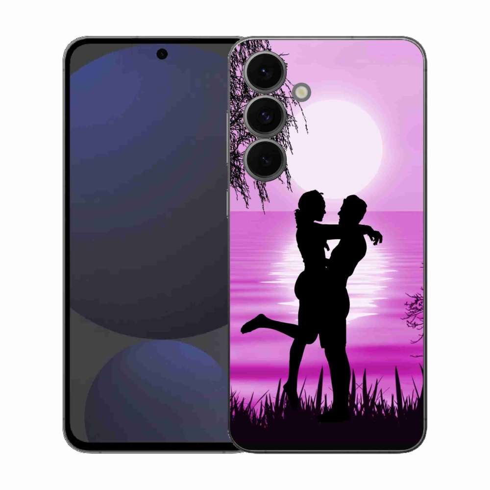 Gélový kryt mmCase na Samsung Galaxy S25 FE - západ slnka