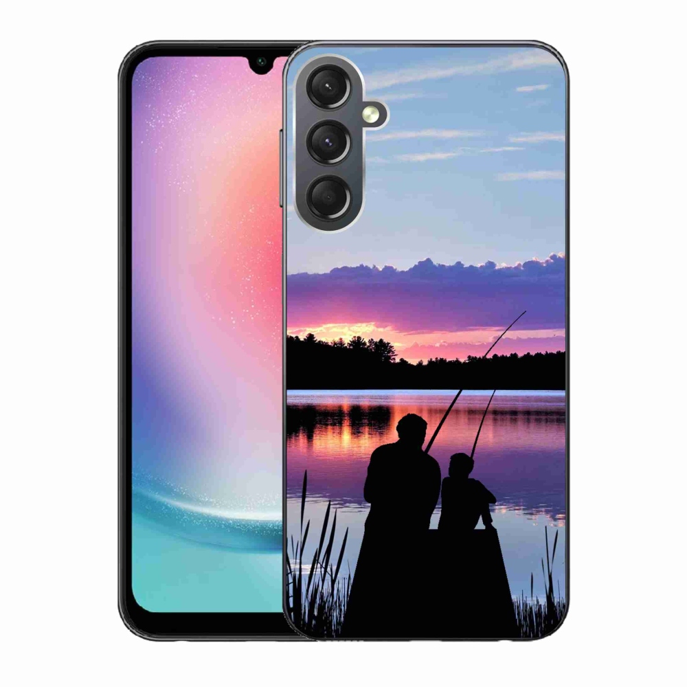 Gélový kryt mmCase na Samsung Galaxy A24 - rybárčenie 2