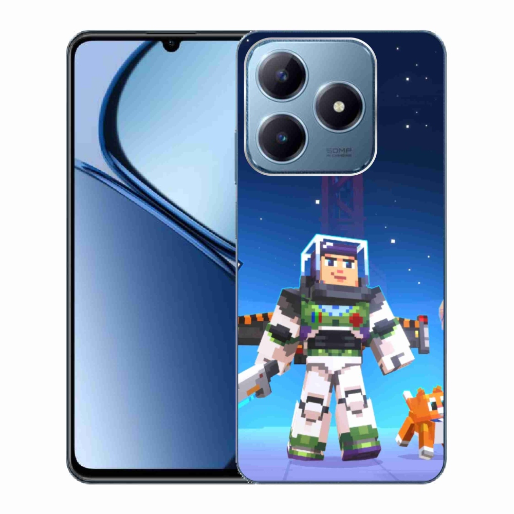 Gélový kryt mmCase na Realme C63 - minecraft 2