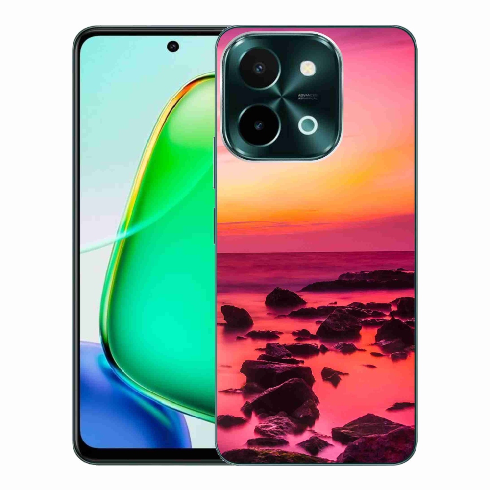 Gélový kryt mmCase na Vivo Y28 - more a žiara