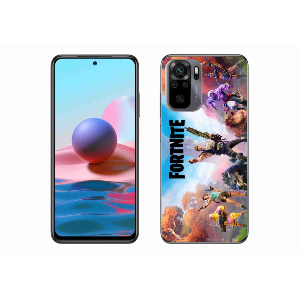 Gélový kryt mmCase na Xiaomi Redmi Note 10S - fortnite 1