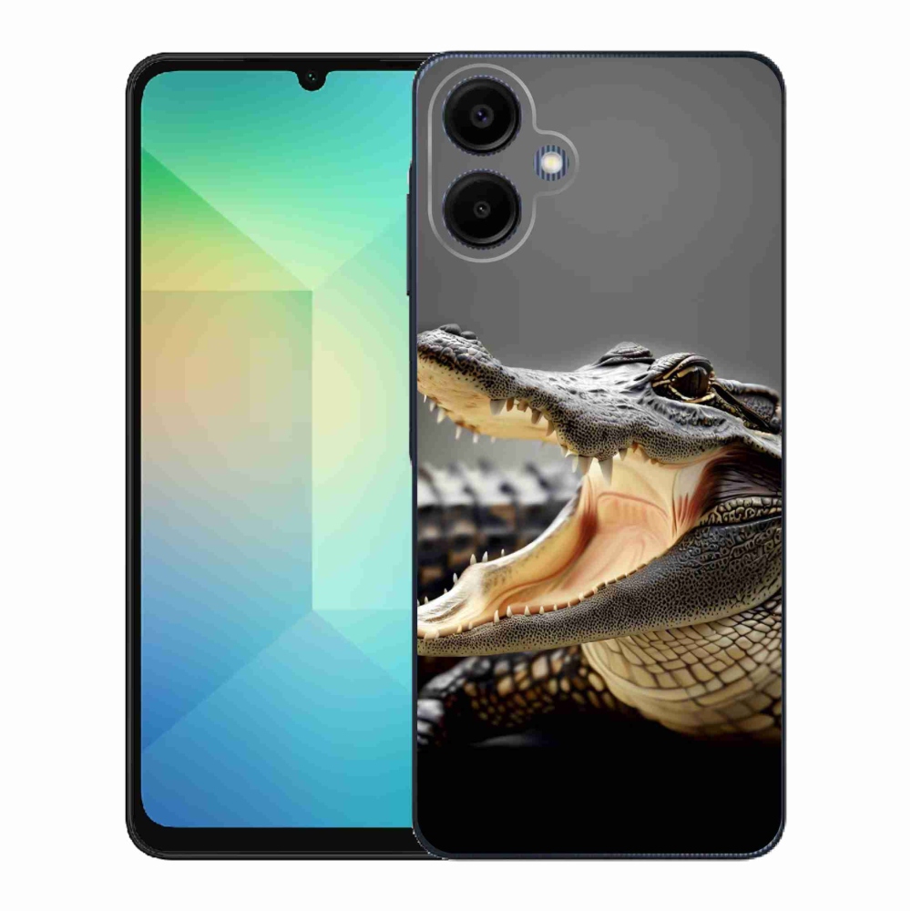 Gélový kryt mmCase na Samsung Galaxy A06 4G - krokodíl