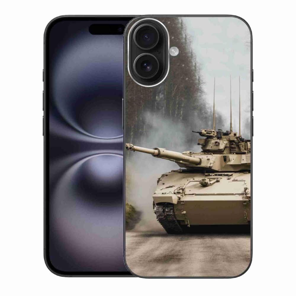 Gélový kryt mmCase na iPhone 16 Plus - tank 1