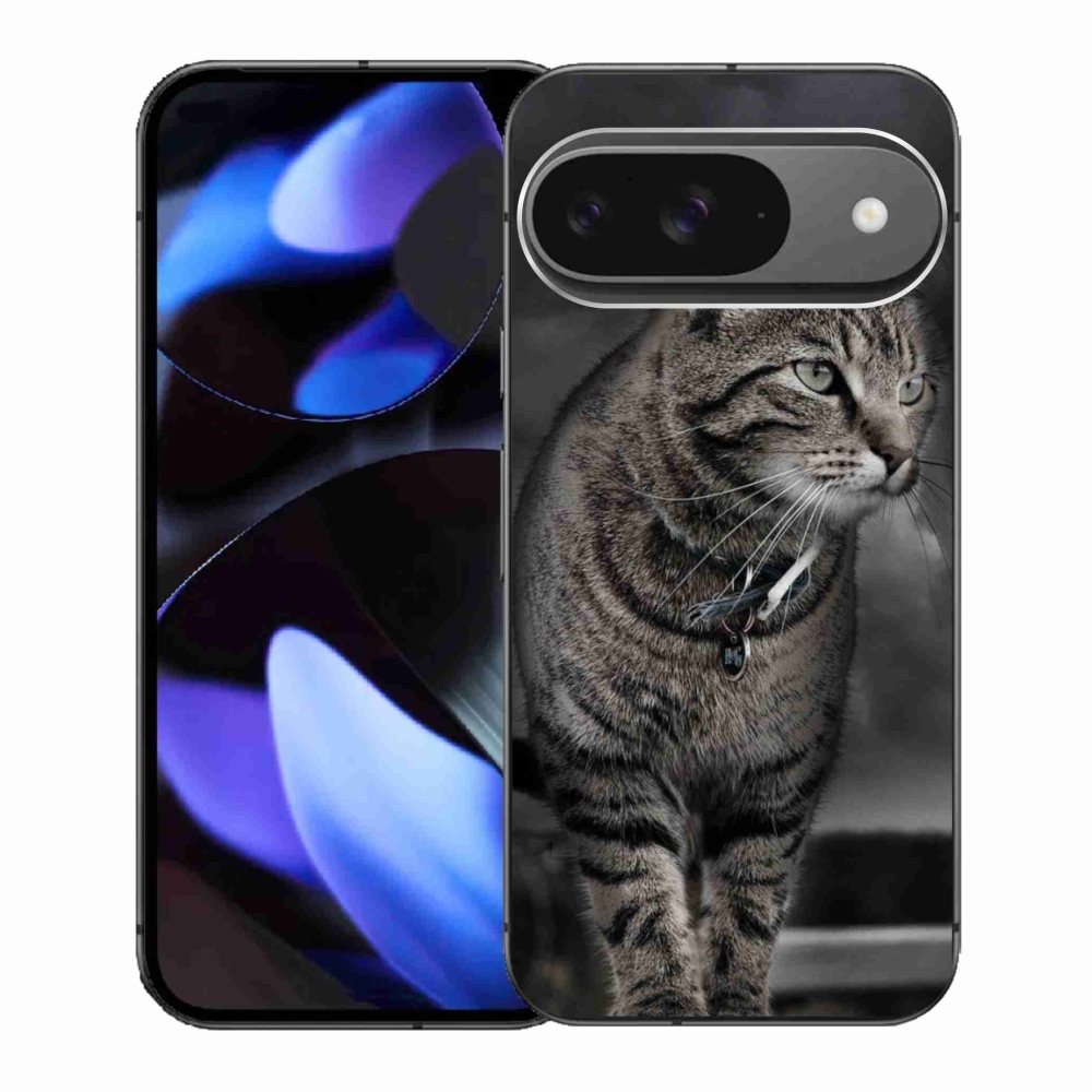 Gélový kryt mmCase na Google Pixel 9/9 Pro - mačka