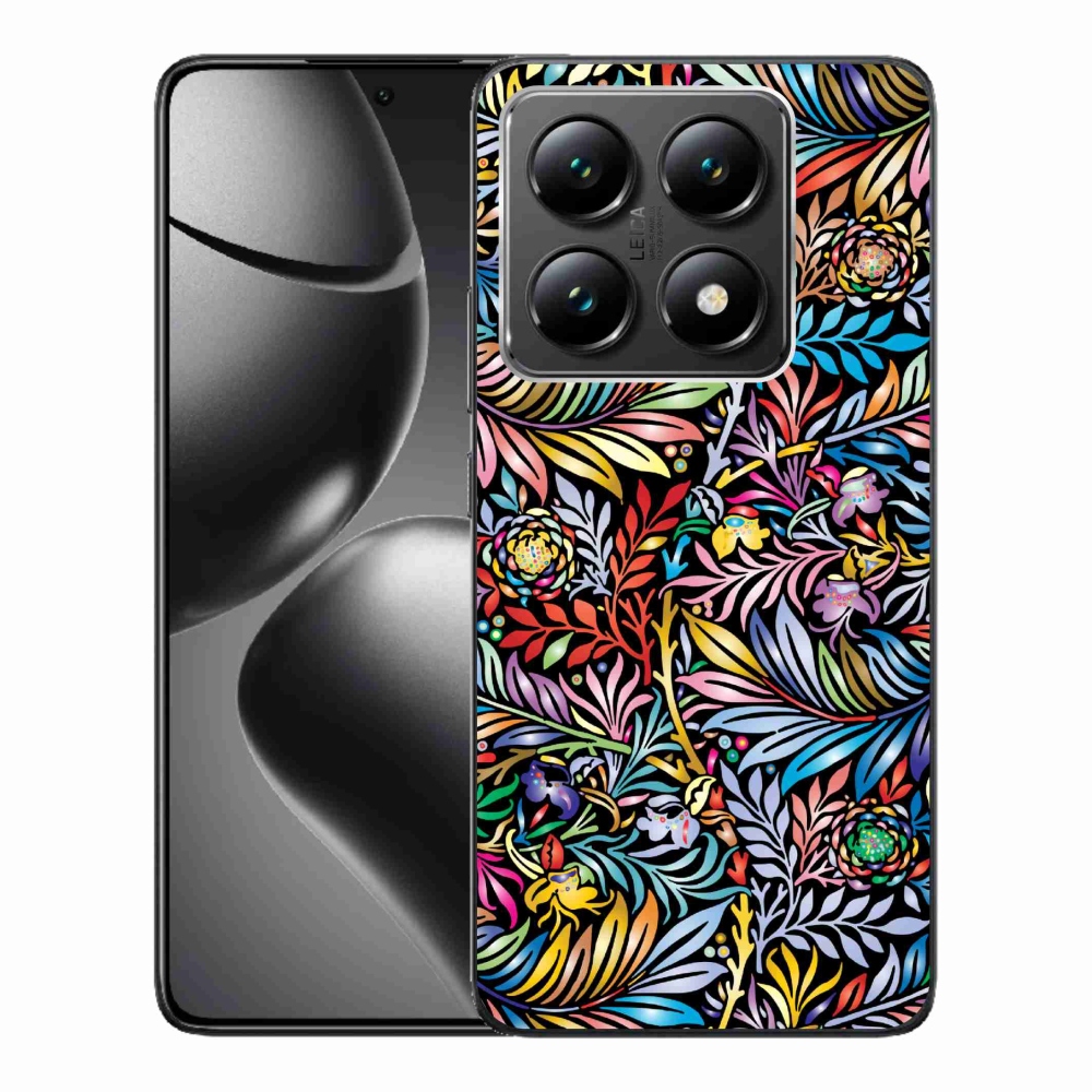 Gélový kryt mmCase na Xiaomi 14T - kvety 5