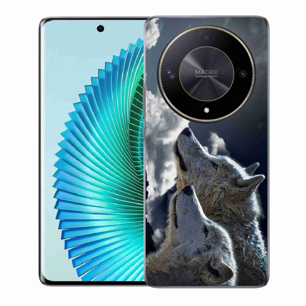 Gélový kryt mmCase na Honor Magic 6 Lite 5G - vlci