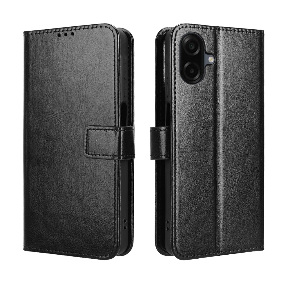 Crazy knižkové púzdro na Samsung Galaxy A07 4G - čierne