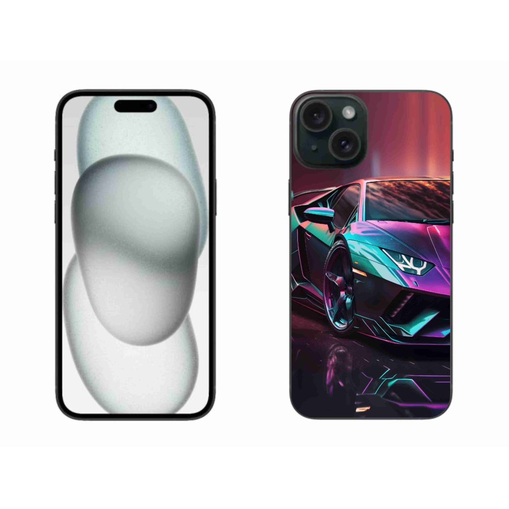 Gélový kryt mmCase na iPhone 15 Plus - auto 8