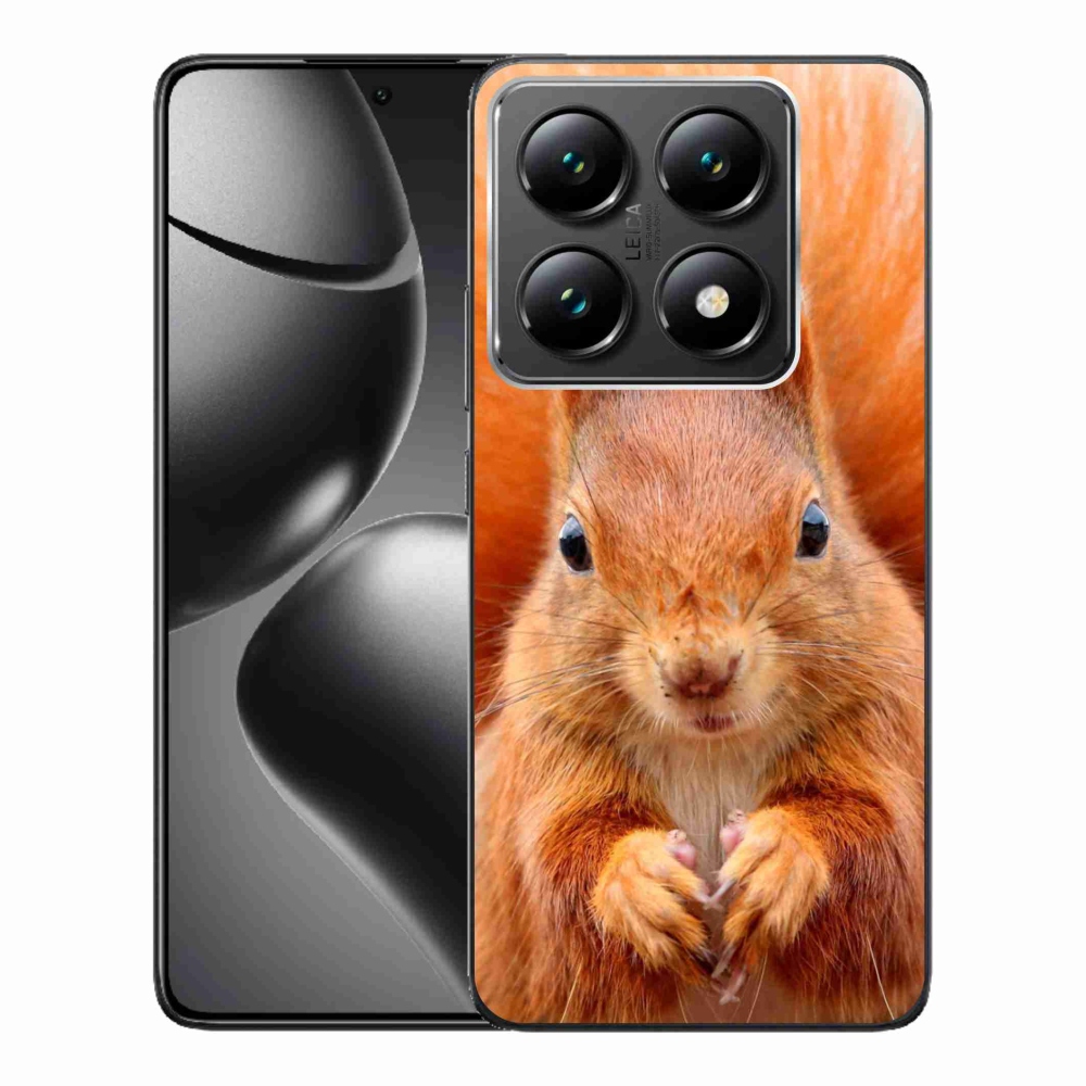 Gélový kryt mmCase na Xiaomi 14T Pro - veverička