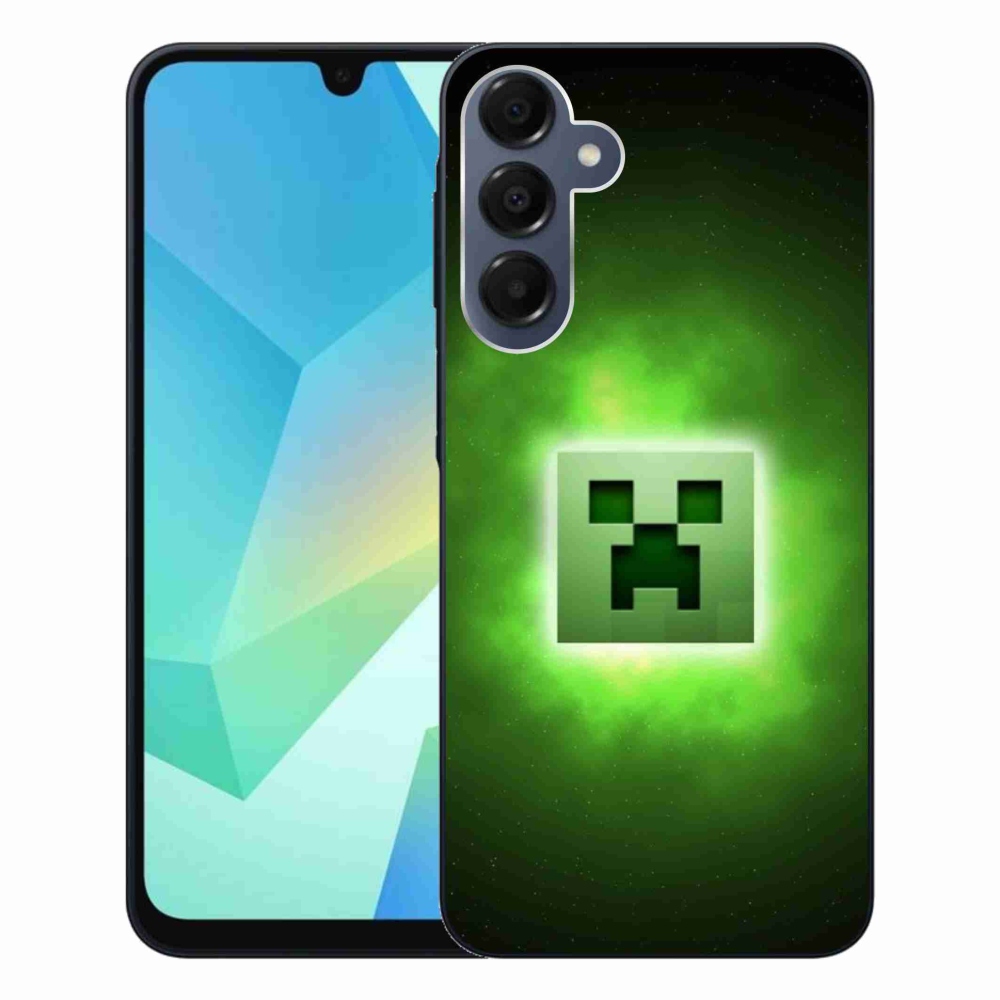 Gélový kryt mmCase na Samsung Galaxy A16 4G/5G - minecraft