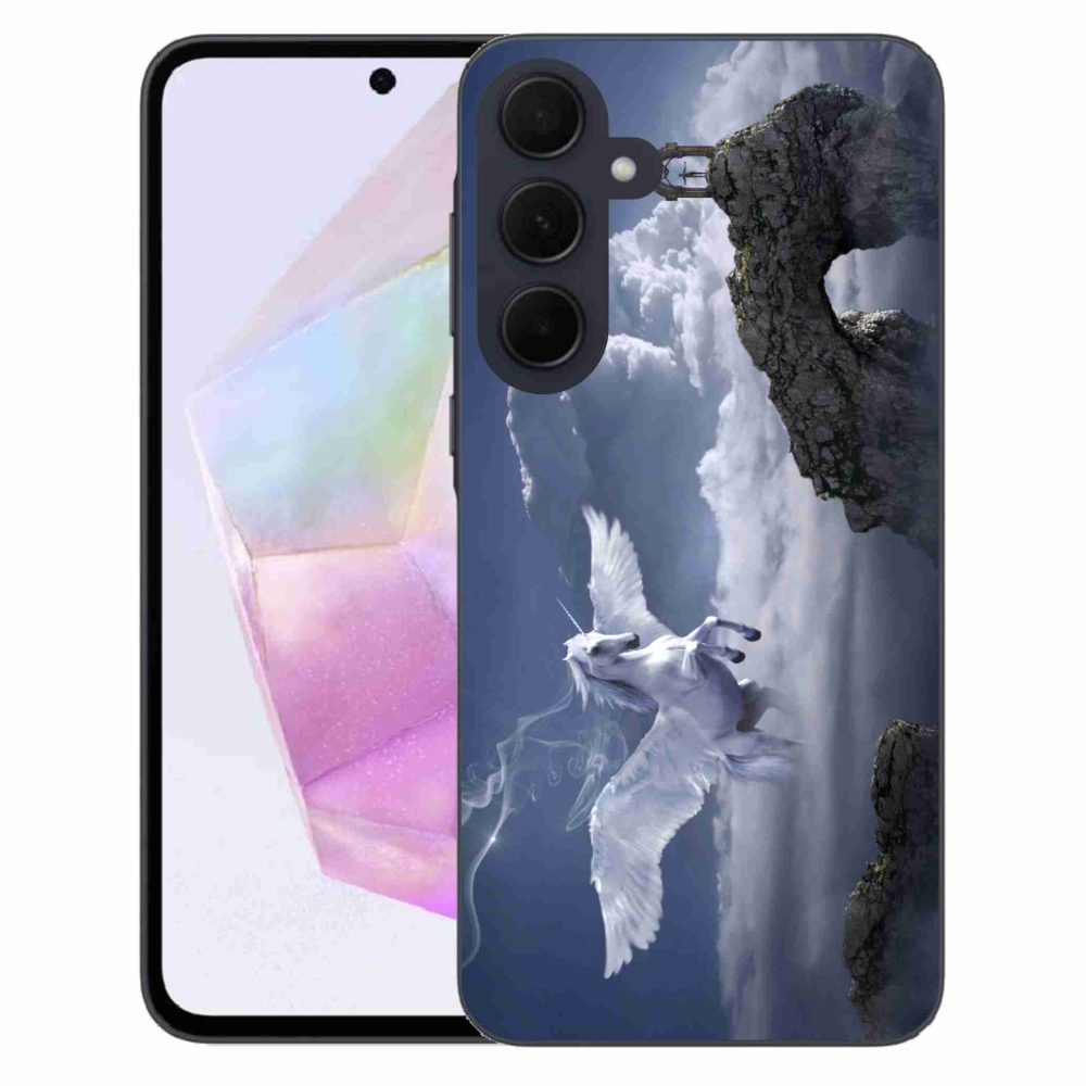 Gélový kryt mmCase na Samsung Galaxy A35 5G - pegas