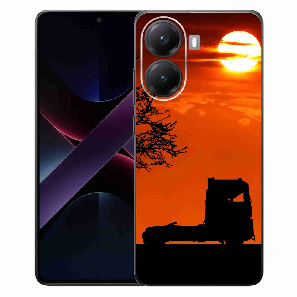 Gélový kryt mmCase na Xiaomi Poco X7 Pro 5G - kamión 3