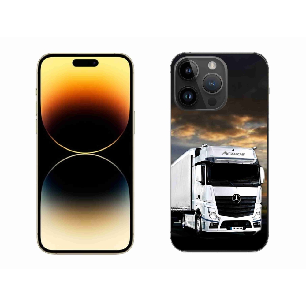 Gélový kryt mmCase na iPhone 14 Pro Max - kamión