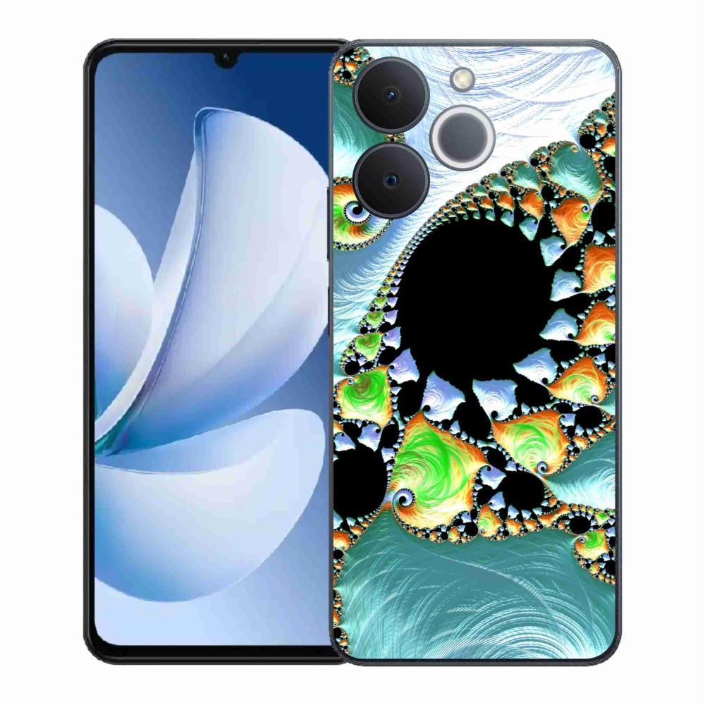 Gélový kryt mmCase na Realme Note 70T - abstraktný motív 21