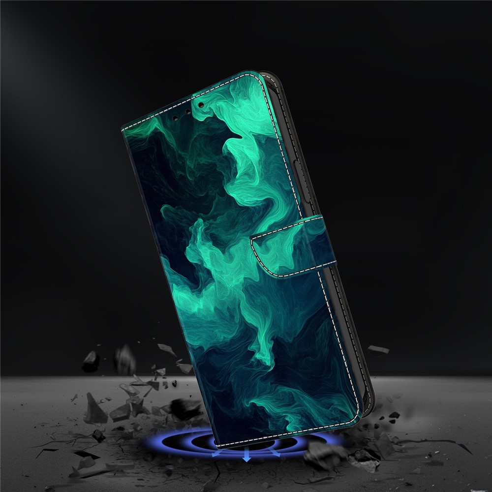 Firmly knižkové púzdro na Samsung Galaxy A17 5G/A26 5G - zelený dym