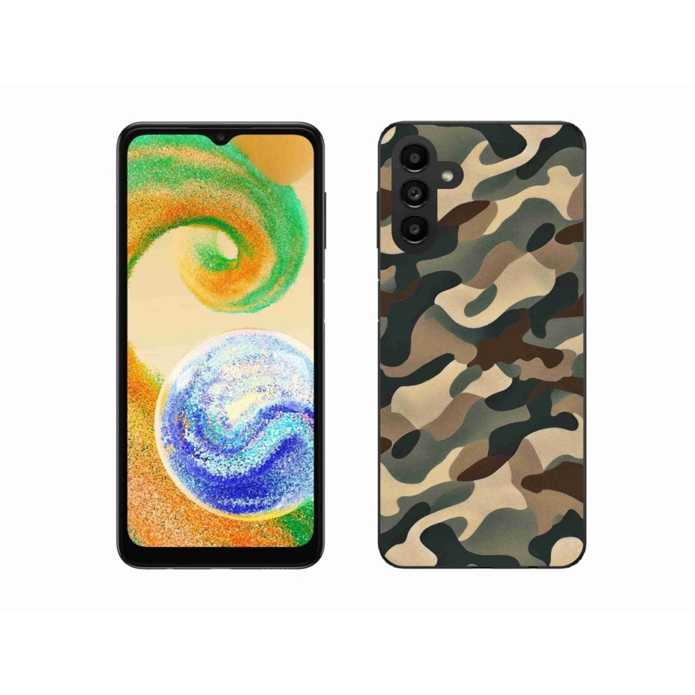 Gélový kryt mmCase na Samsung Galaxy A04s (164.7x76.7x9.1mm) - maskáčový vzor 11