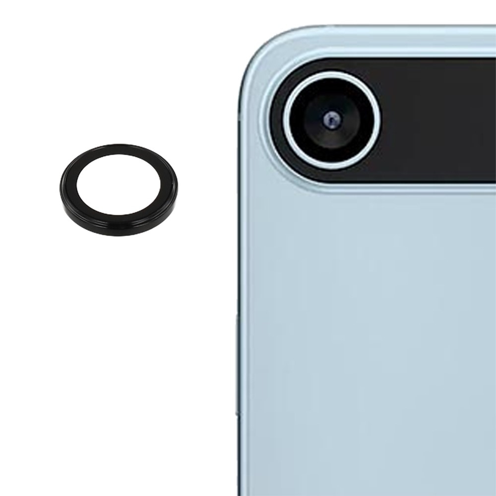 Ultra HD sklo šošovky fotoaparátu na mobil iPhone 17 Air (samostatné sklo) - čierne