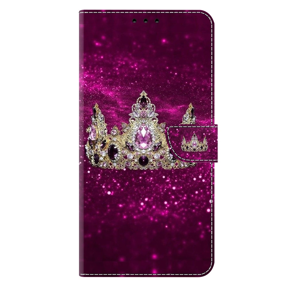 Firmly knižkové púzdro na Samsung Galaxy A17 5G/A26 5G - diamantová koruna