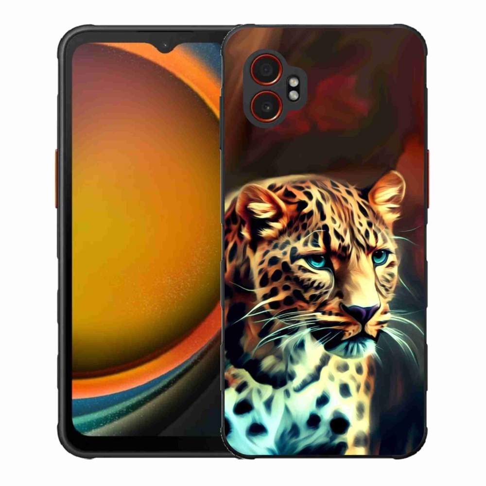 Gélový kryt mmCase na Samsung Galaxy Xcover 7 Pro - leopard
