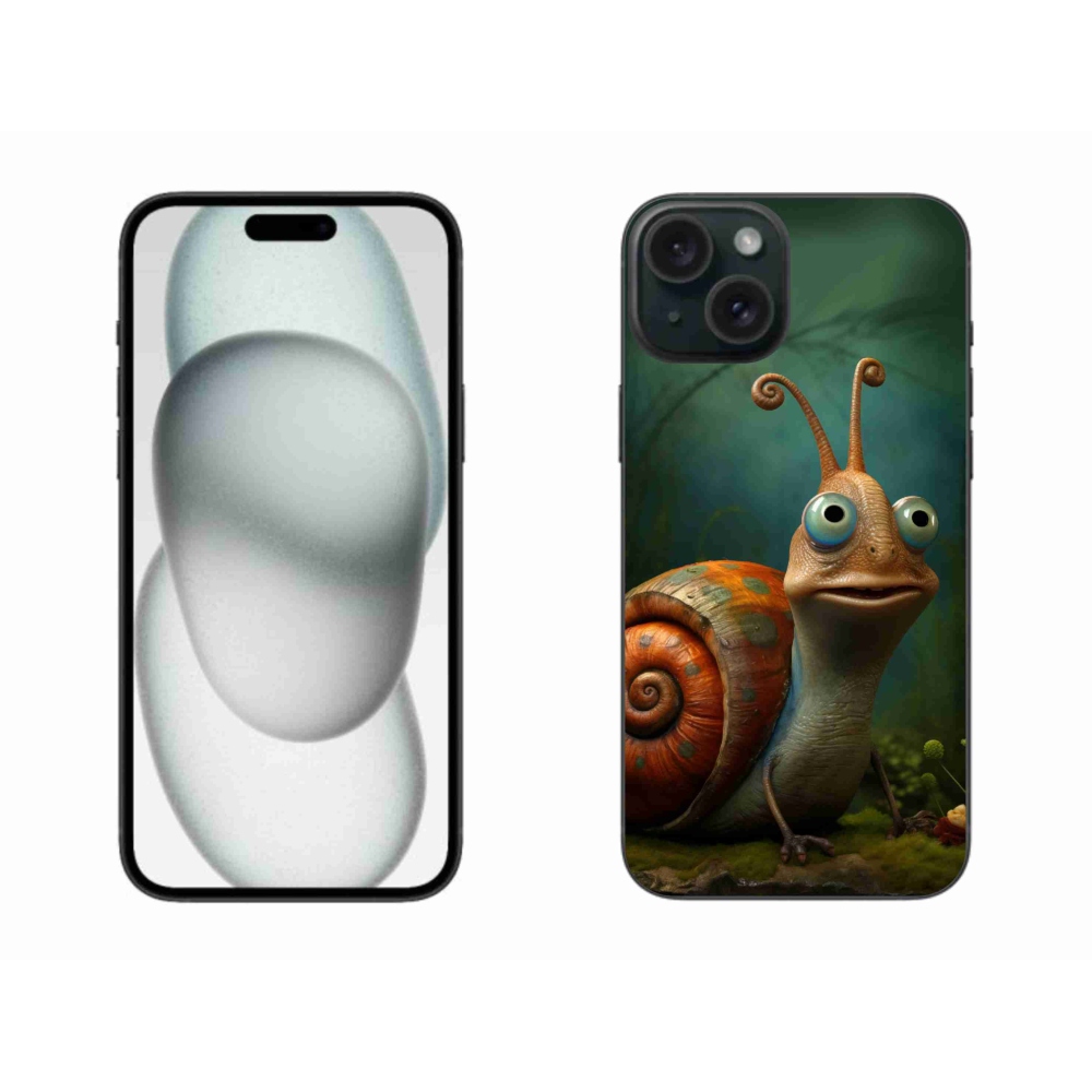 Gélový kryt mmCase na iPhone 15 Plus - slimák