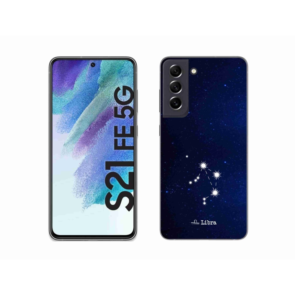 Gélový kryt mmCase na Samsung Galaxy S21 FE 5G - súhvezdie Váhy