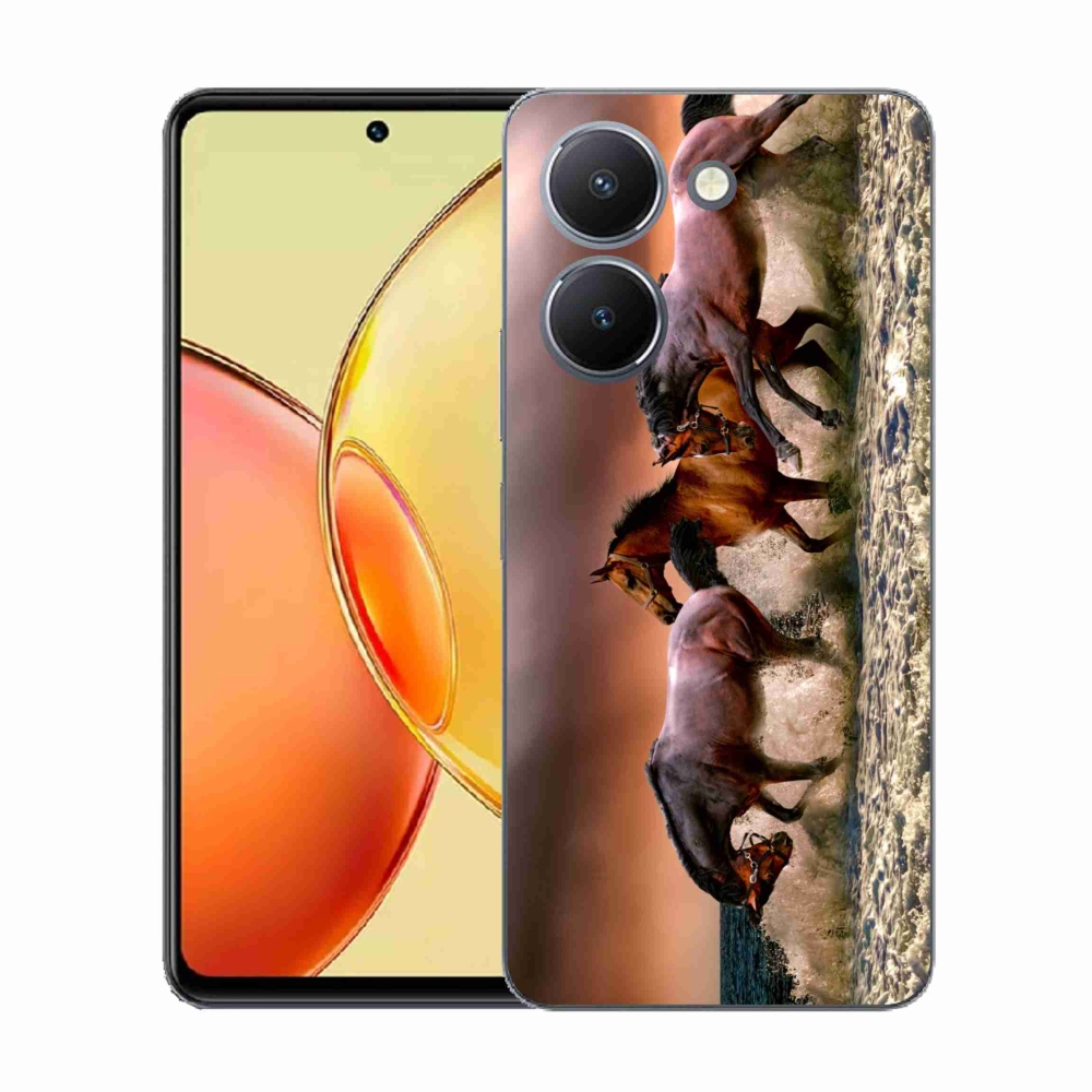 Gélový kryt mmCase na Vivo Y36 - kone 1