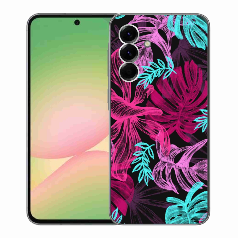 Gélový kryt mmCase na Samsung Galaxy A56 5G - kvety 1