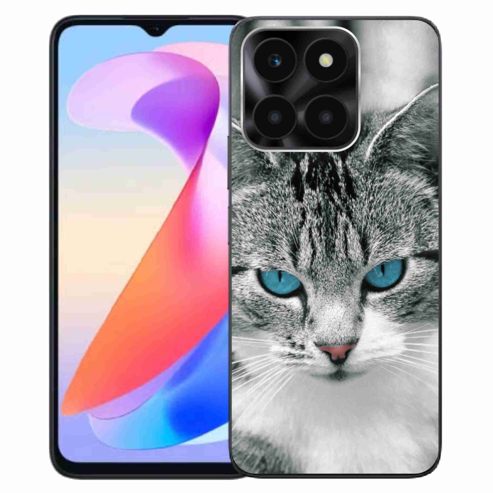 Gélový kryt mmCase na Honor X6a - mačacie pohľad 1