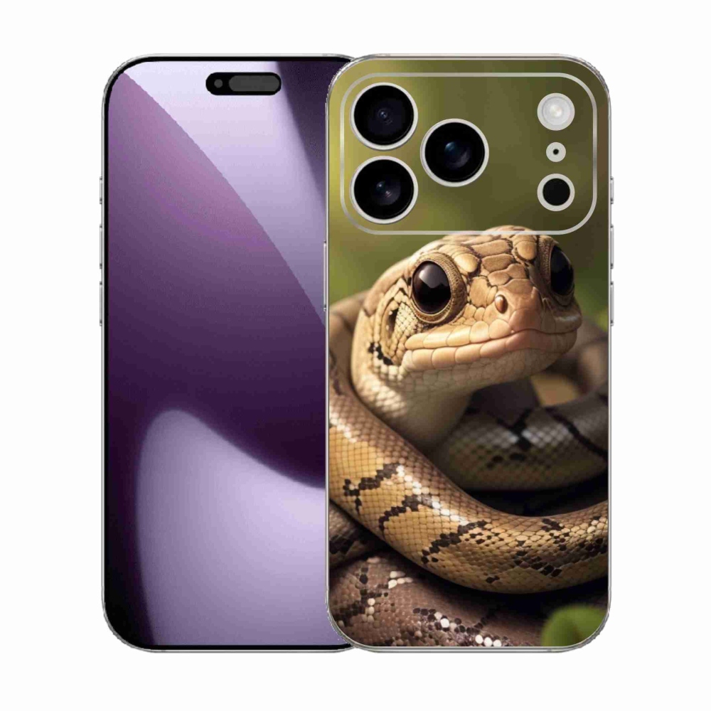 Gélový kryt mmCase na iPhone 17 Pro - had 1