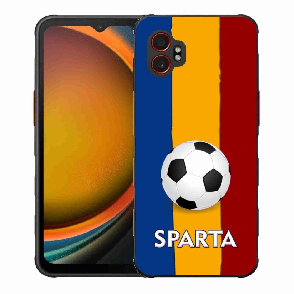 Gélový kryt mmCase na Samsung Galaxy Xcover 7 Pro - futbal 1