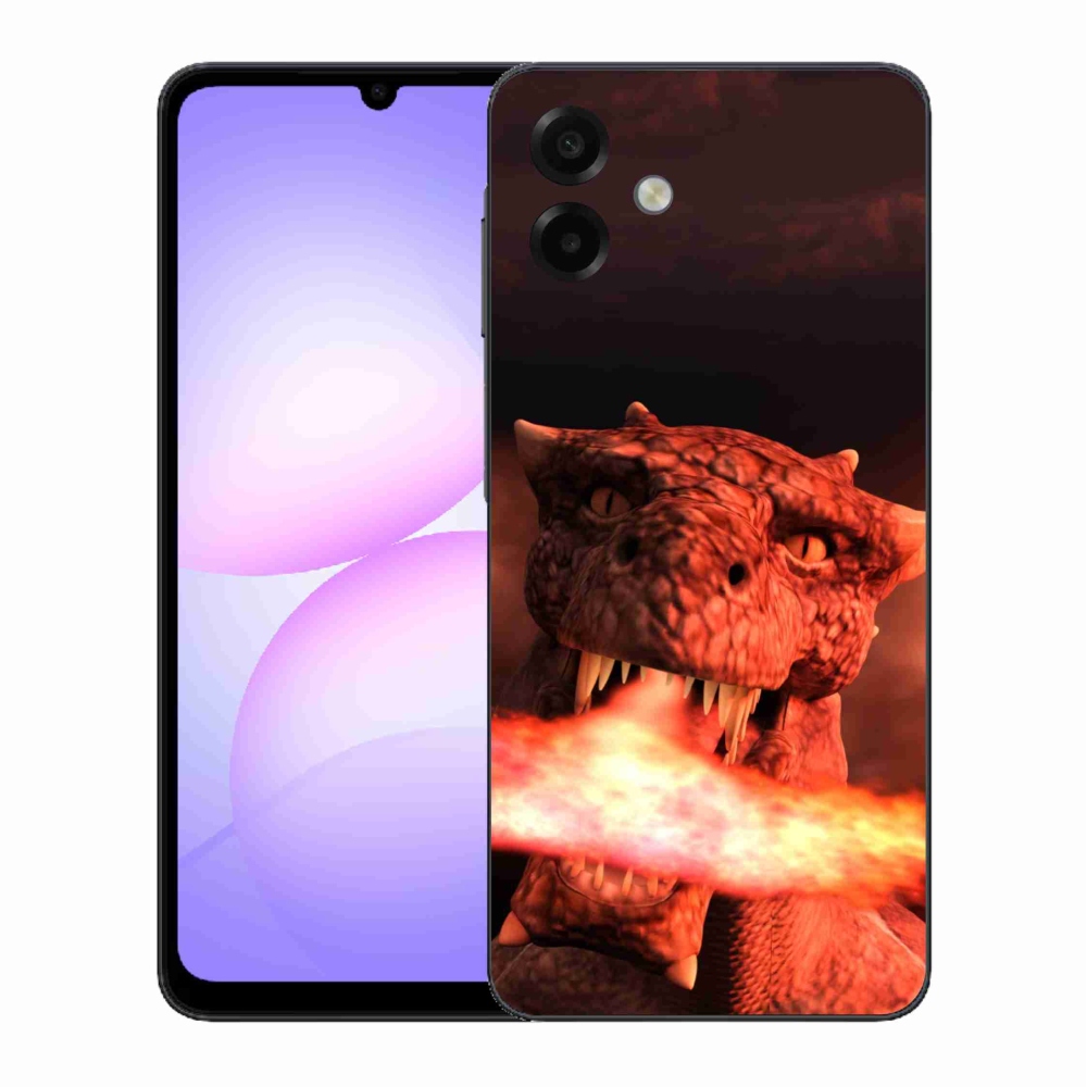 Gélový kryt mmCase na Samsung Galaxy A07 4G - drak