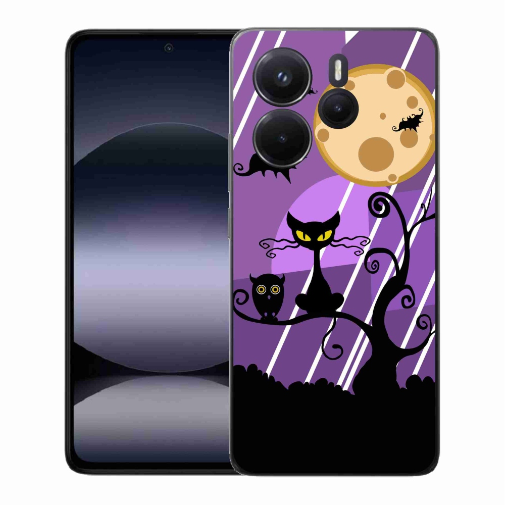 Gélový kryt mmCase na Xiaomi Redmi Note 14 - halloween