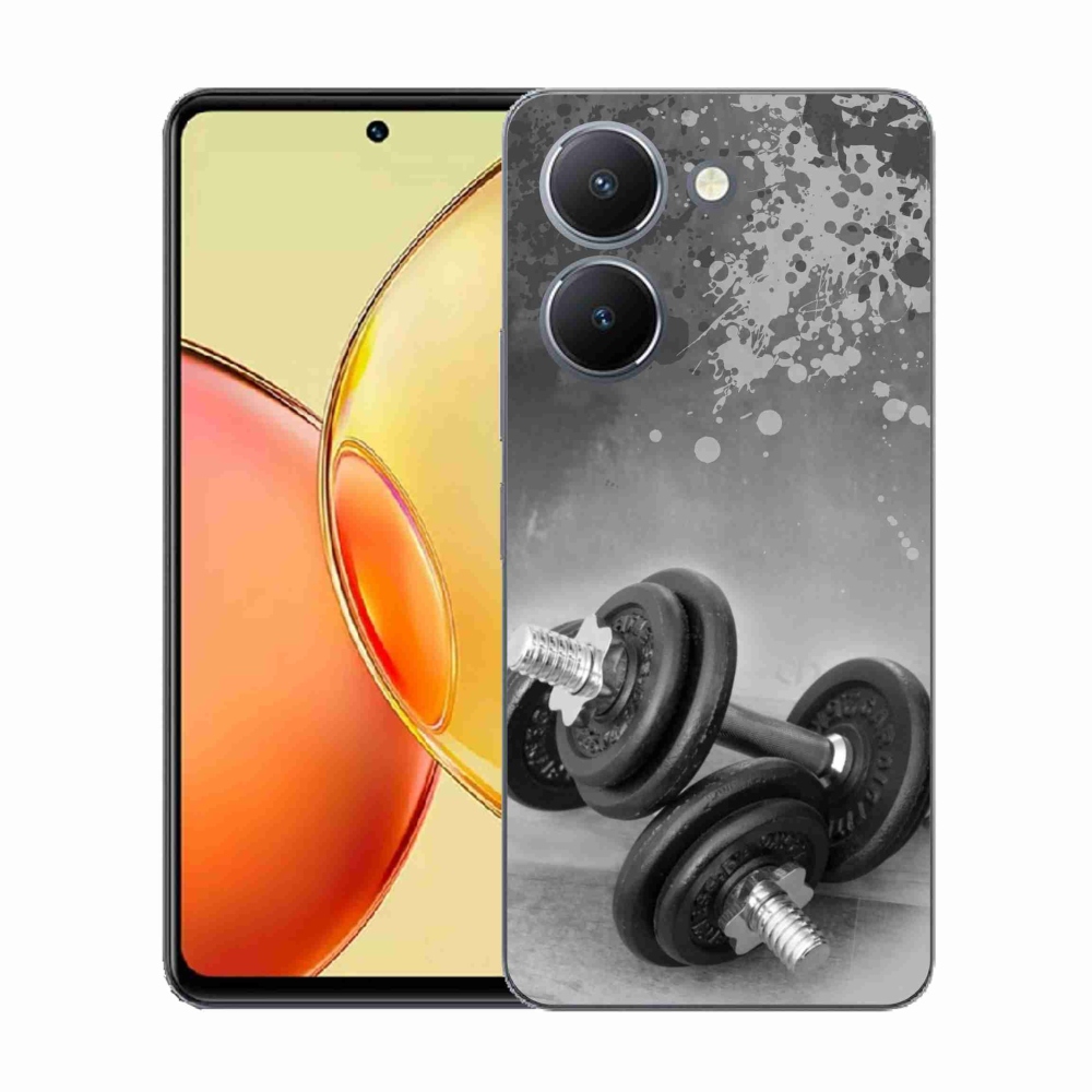 Gélový kryt mmCase na Vivo Y36 - činky 1