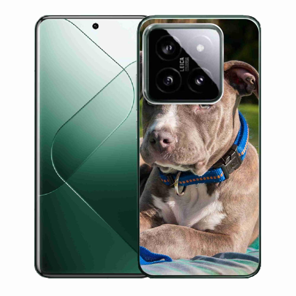 Gélový kryt mmCase na Xiaomi 14 - pitbull