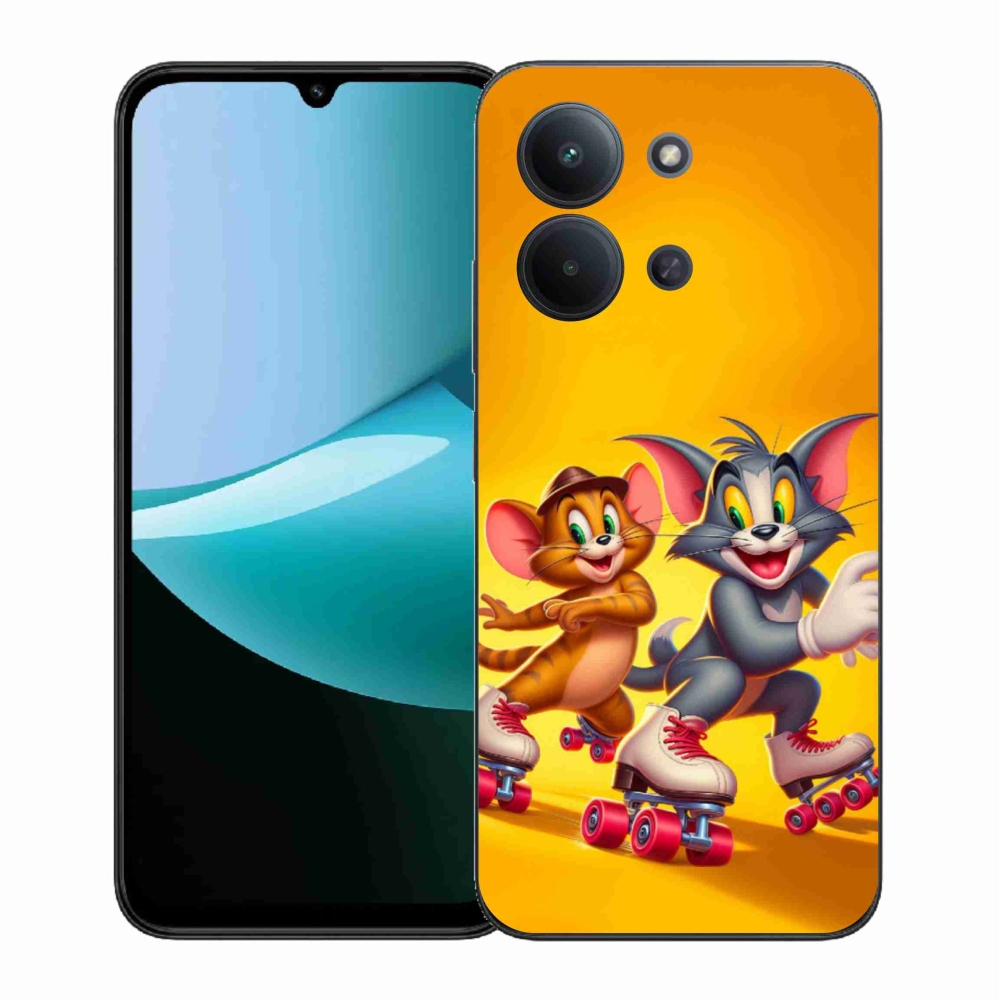 Gélový kryt mmCase na Xiaomi Redmi 15C 4G (171mm)/Poco C85 4G (171mm) - tom a jerry