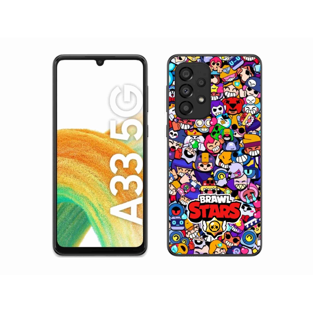 Gélový kryt mmCase na Samsung Galaxy A33 5G - brawl stars 2