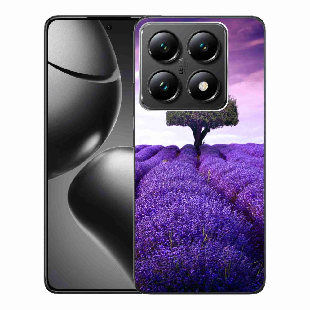 Gélový kryt mmCase na Xiaomi 14T Pro - levanduľová lúka