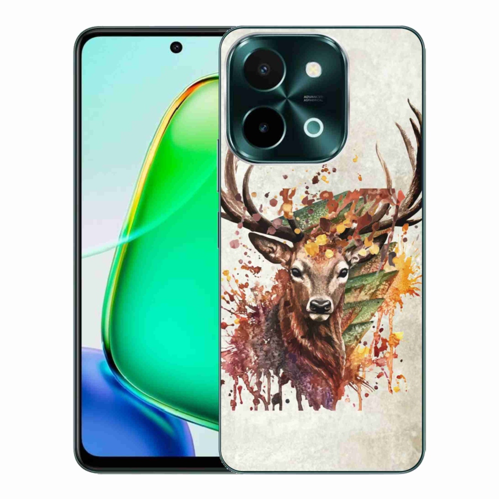 Gélový obal mmCase na Vivo Y28 - jeleň 1