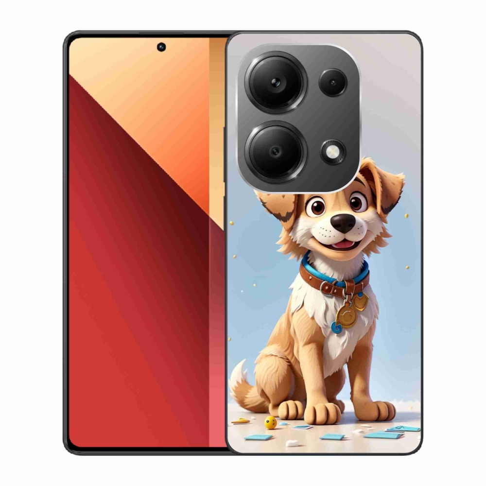 Gélový kryt mmCase na Xiaomi Redmi Note 13 Pro 4G/Poco M6 Pro - kreslené šteňa
