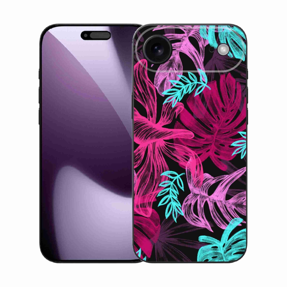 Gélový kryt mmCase na iPhone 17 Air - kvety 1
